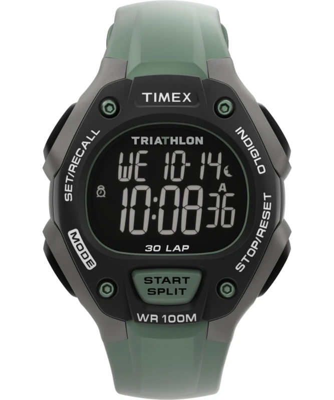 Timex Men's Digital Quartz Watch Triathlon Classic C30