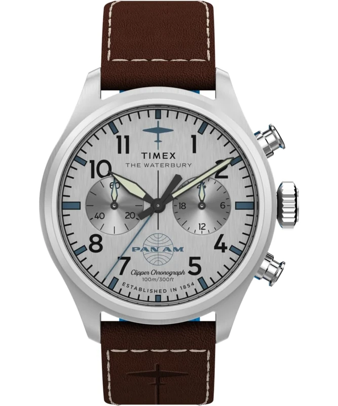 Timex Men's Chronograph Quartz Watch Waterbury X Pan Am