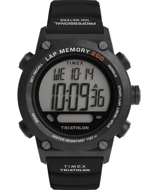 Timex Men's Digital Quartz Watch Triathlon