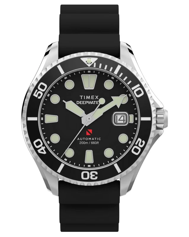 Timex Men's Analogue Automatic Watch Deep Water Meridian