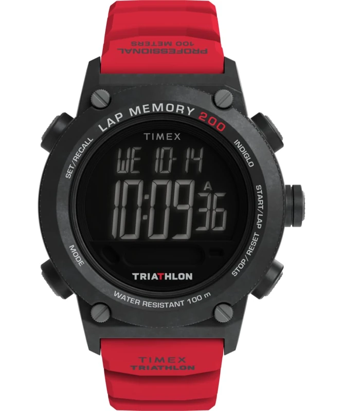 Timex Men's Digital Quartz Watch Triathlon