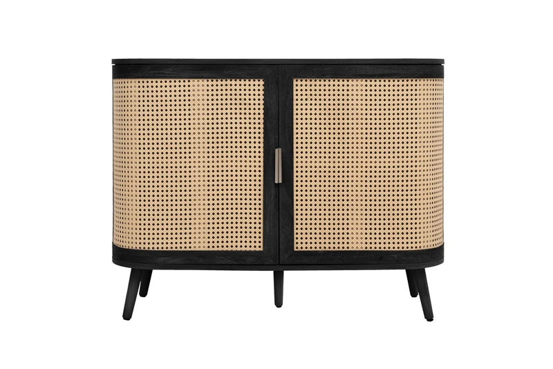 Birlea 2 Door Sideboard Black