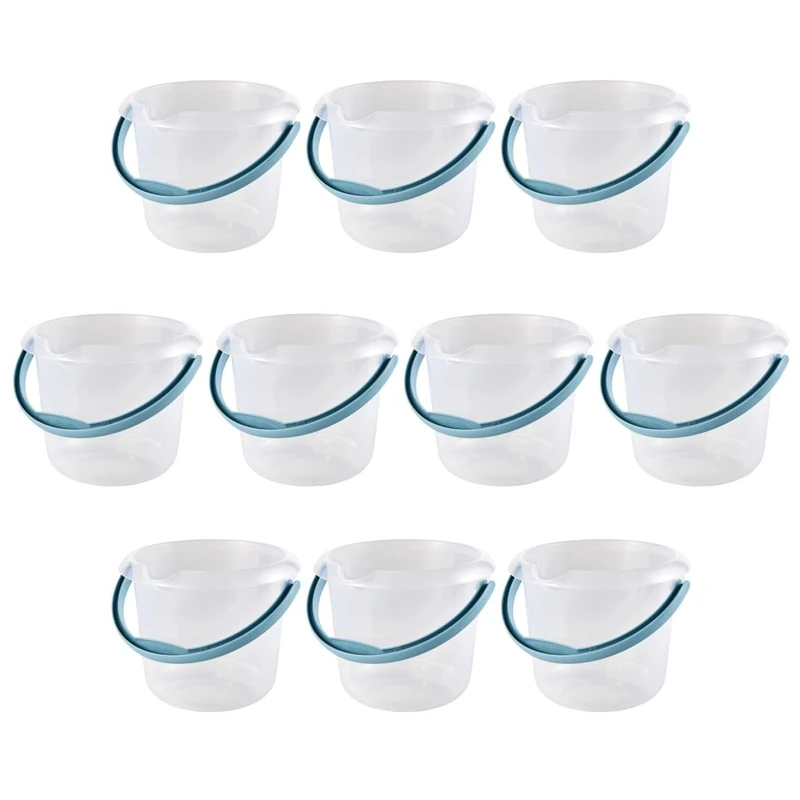 Keeeper Set of 10 mika buckets with spout 5 L