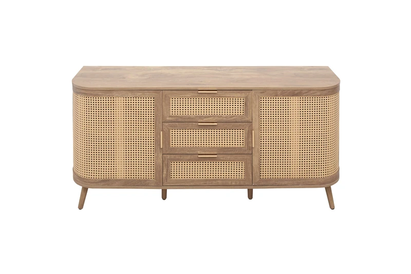 Birlea 2 Door 3 Drawer Sideboard Oak