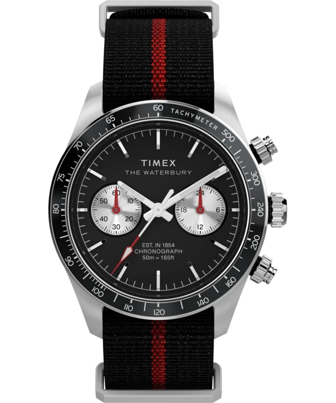 Timex Men's Chronograph Quartz Watch Waterbury Heritage