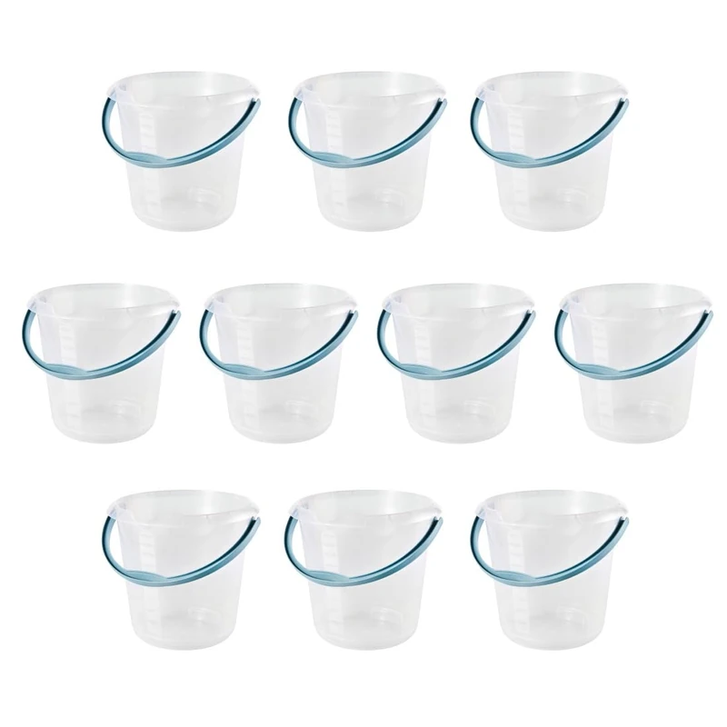 Keeeper Set of 10 mika buckets with spout 10 L