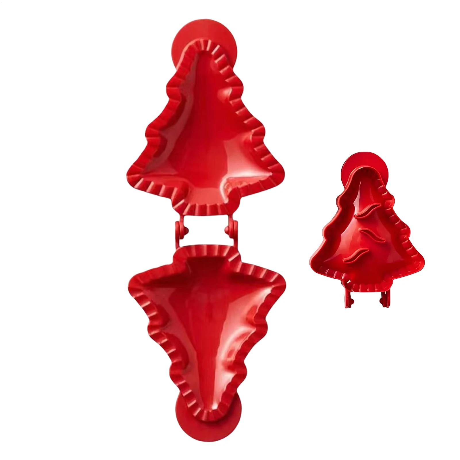 Protoence Hand Pie Maker,Christmas Tree Mould - Holiday Mini Pie Mold - for Party Kitchen Cooking Home Bakers Holiday Lunchbox Preparation Family