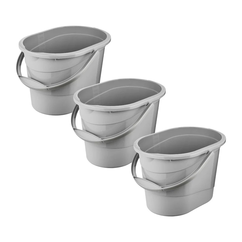Keeeper Set of 3 Thies Cleaning Bucket 13 L