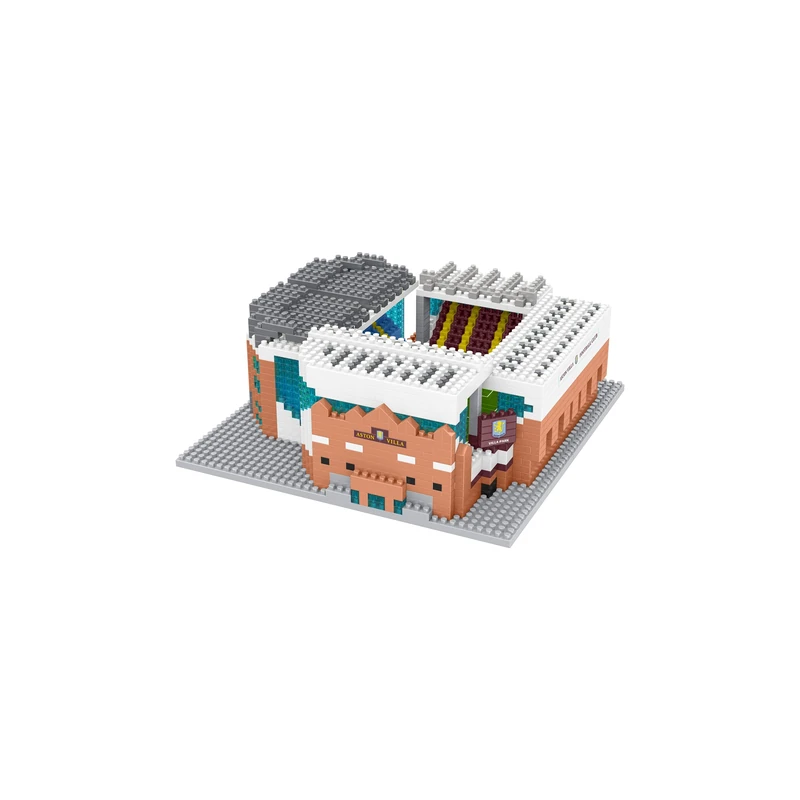 FOCO Officially Licensed Aston Villa FC Villa Park BRXLZ Mini Stadium 3D Bricks Construction Toy Model