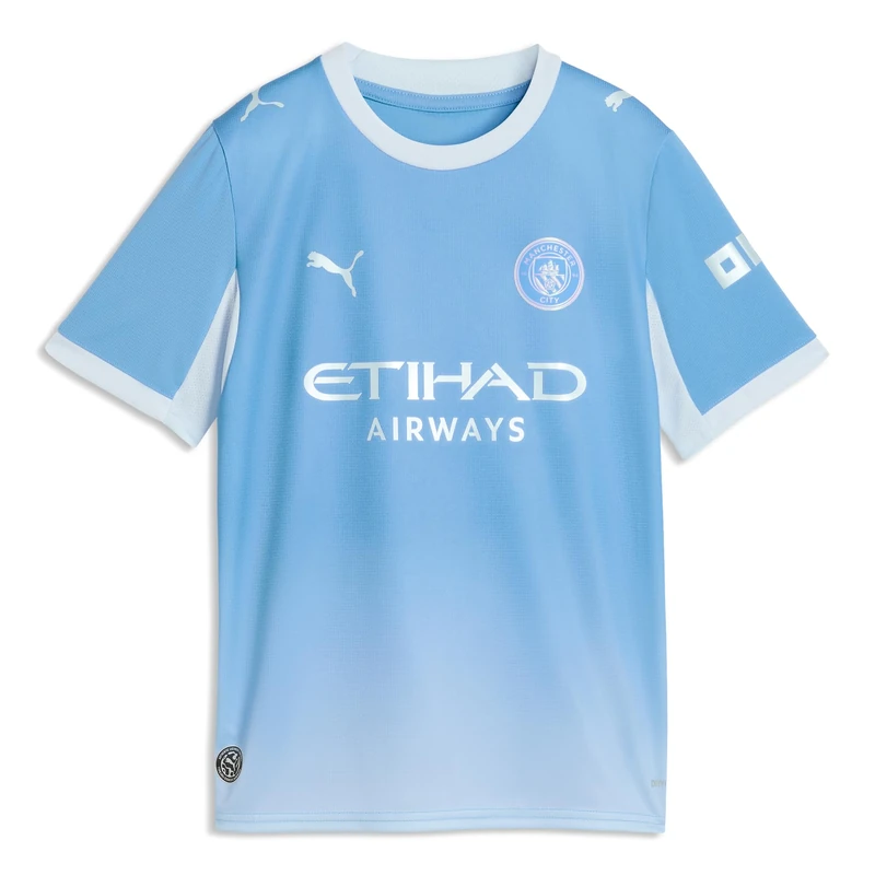 PUMA MCFC Home Jersey Replica Jr