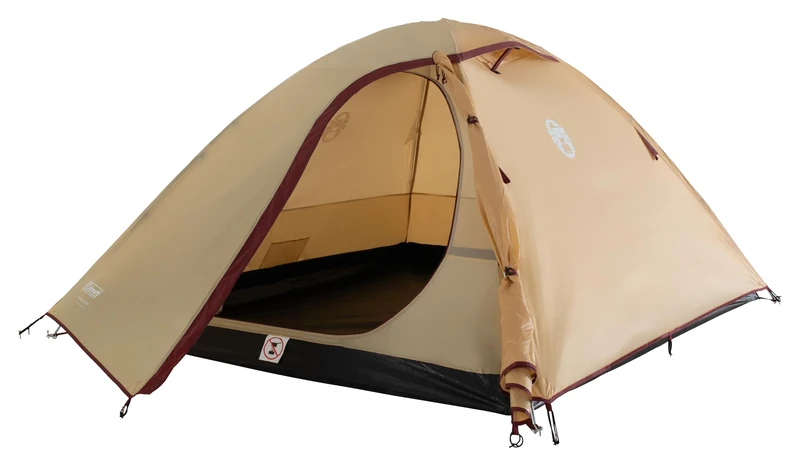 Coleman Darwin 3 Summer Tent | Compact 3 Man Dome Tent | Lightweight 3 Person Camping Tent | Festival and Hiking Tent | 2000 mm Waterproof | Extra breathability | Sewn-in Groundsheet - Image 1