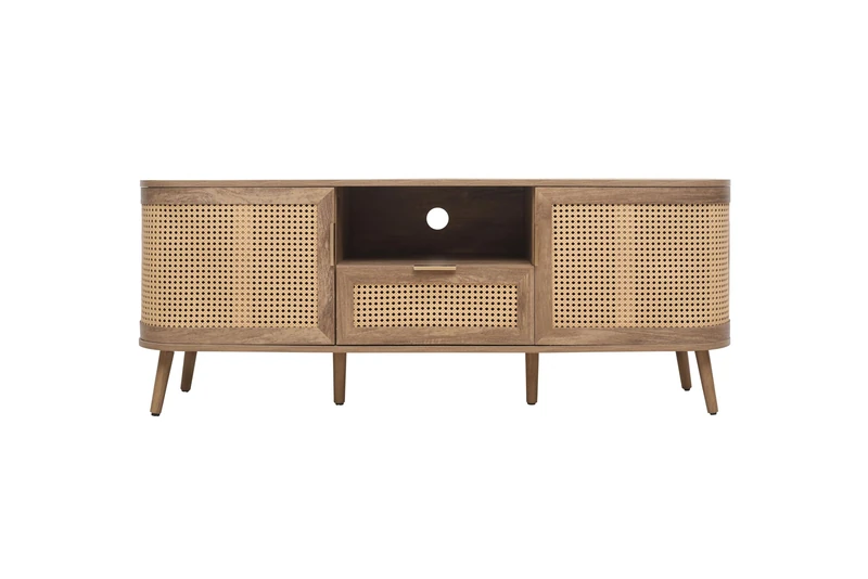 Birlea Noah 2 Door 1 Drawer TV Unit Oak