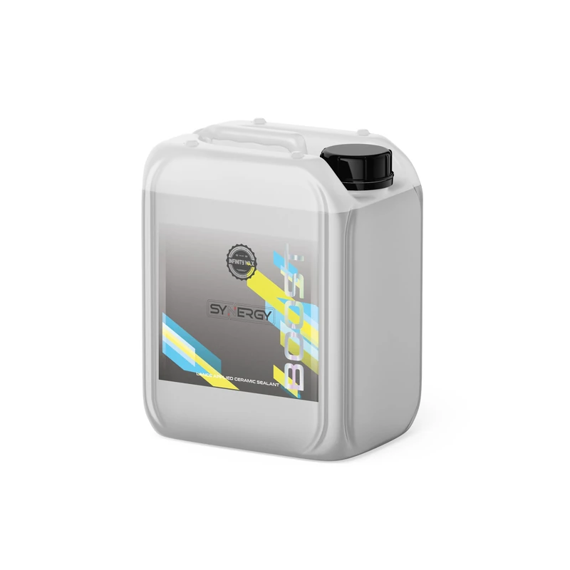 Infinity Wax Synergy Boost 2.5L Ultra-Concentrated Ceramic Sealant for Foam Lance Extreme SiO₂ Spray Protection for Paint, Glass & Wheels, Up to 2,000 Applications per Container