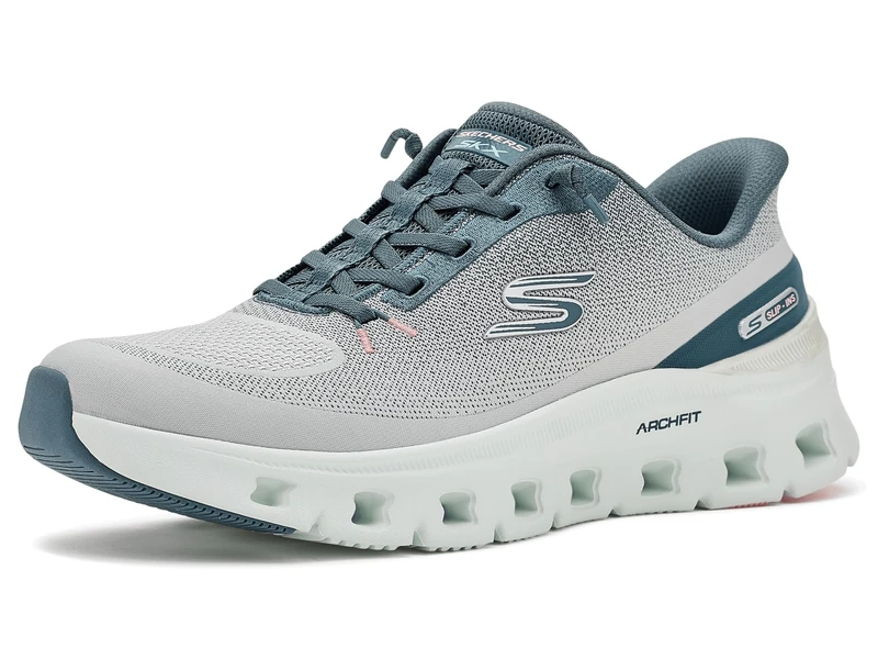 Skechers Women's Arch Fit Glide-Step Pro, Grey, 3 UK