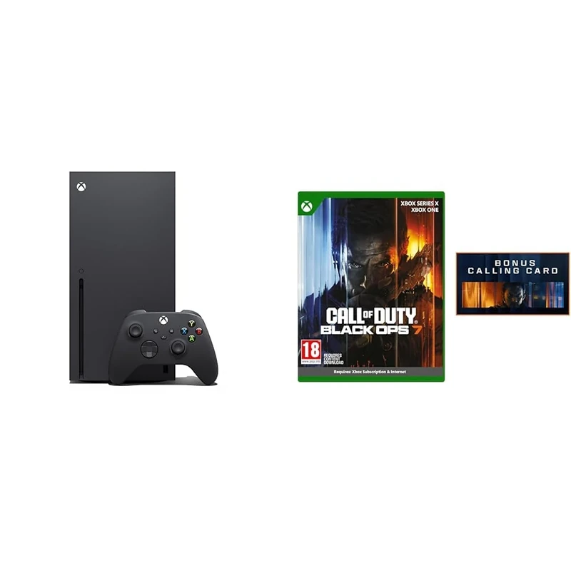 Xbox Series X + Call of Duty®: Black Ops 7 + Calling Card Bundle (Amazon Exclusive)