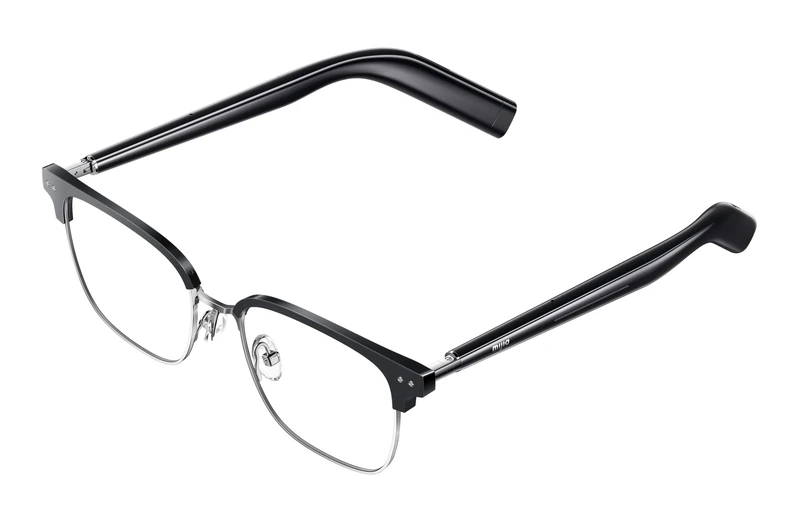 Xiaomi Mijia Smart Audio Glasses, 5mm slim Ultra-temples, 27.6g Lightweight, comfortable fit, Open-sound design, 4-mic noise cancellation, 4.5 m/s wind-noise resistance, 12H long-lasting use, Browline
