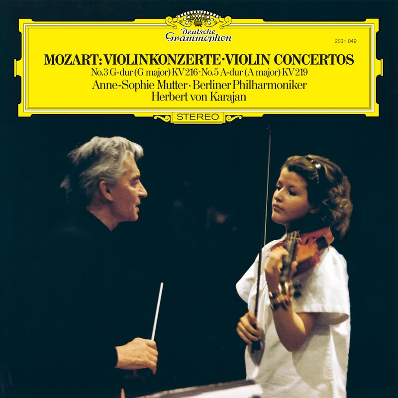 Mozart: Violin Concertos Nos. 3 & 5 [VINYL]