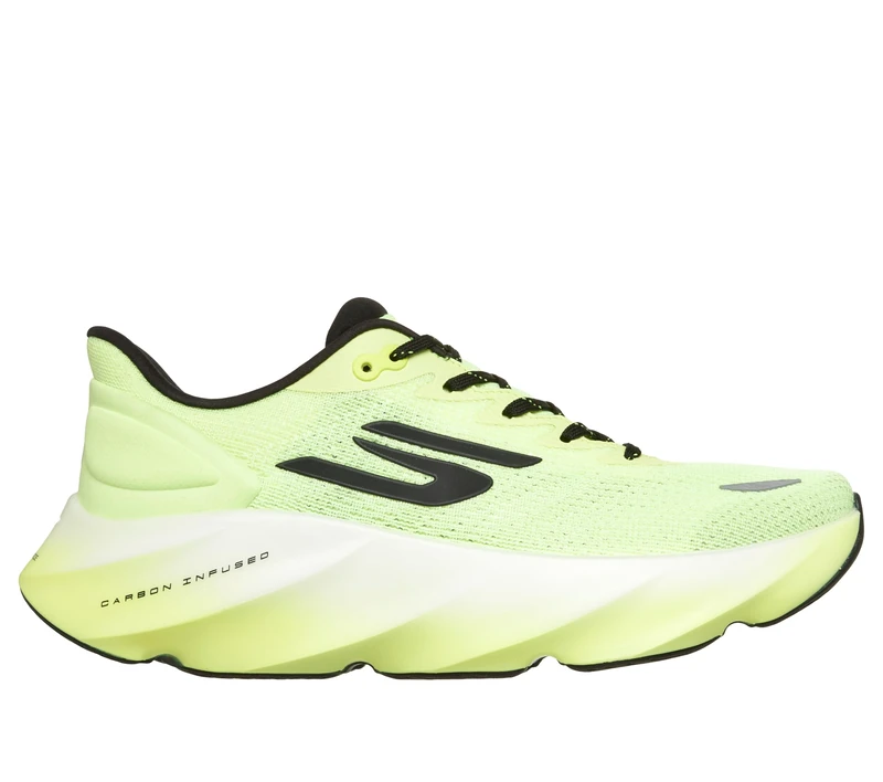 Skechers Men's Aero Burst Running Shoe, Yellow, 7 UK