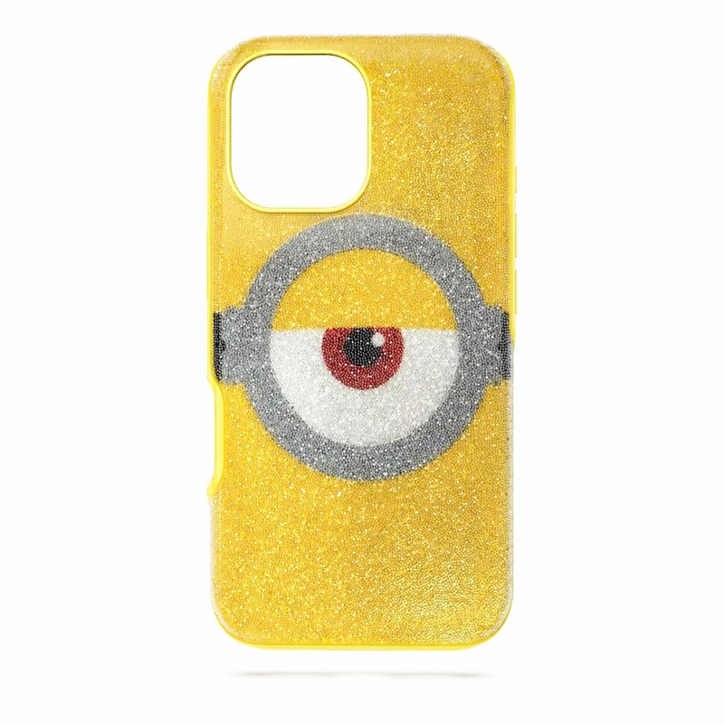 Swarovski High Smartphone Case, Minions, Iphone® 17, Yellow