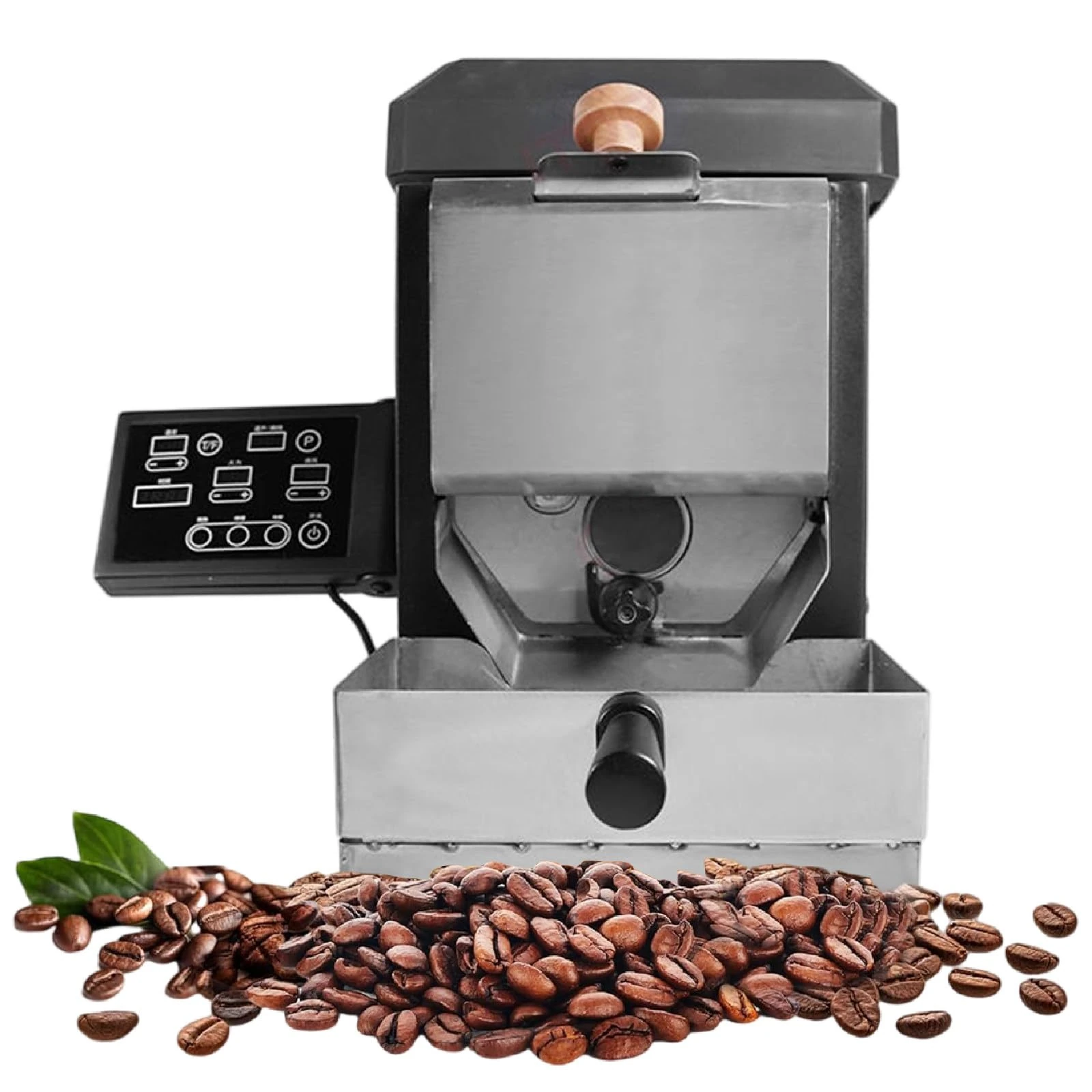 KJZQXYX Electric Coffee Bean Roaster, Coffee Bean Baker,Coffee Bean Baking Machine,with Sieve Baskets, for Home Coffee Shops (220v)