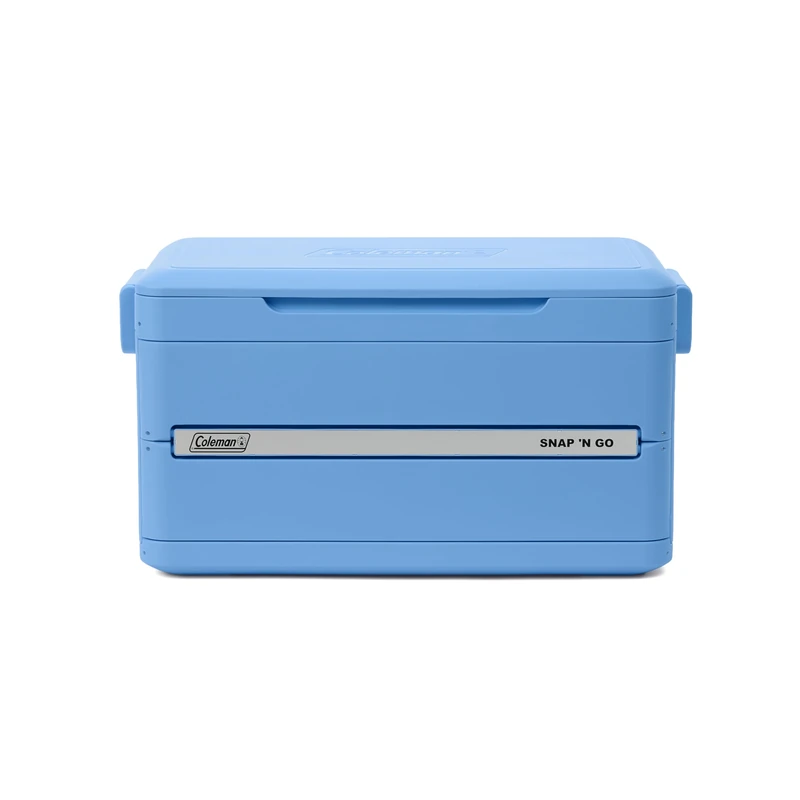 Coleman Snap 'N Go 35QT Collapsible Cooler | Insulated Hard Cooler | 33 L Capacity| Keeps Ice for 2 Days | Removable Inner Liner | Space-Saving Cool Ice Box | Ideal for Picnic, Camping and Travel