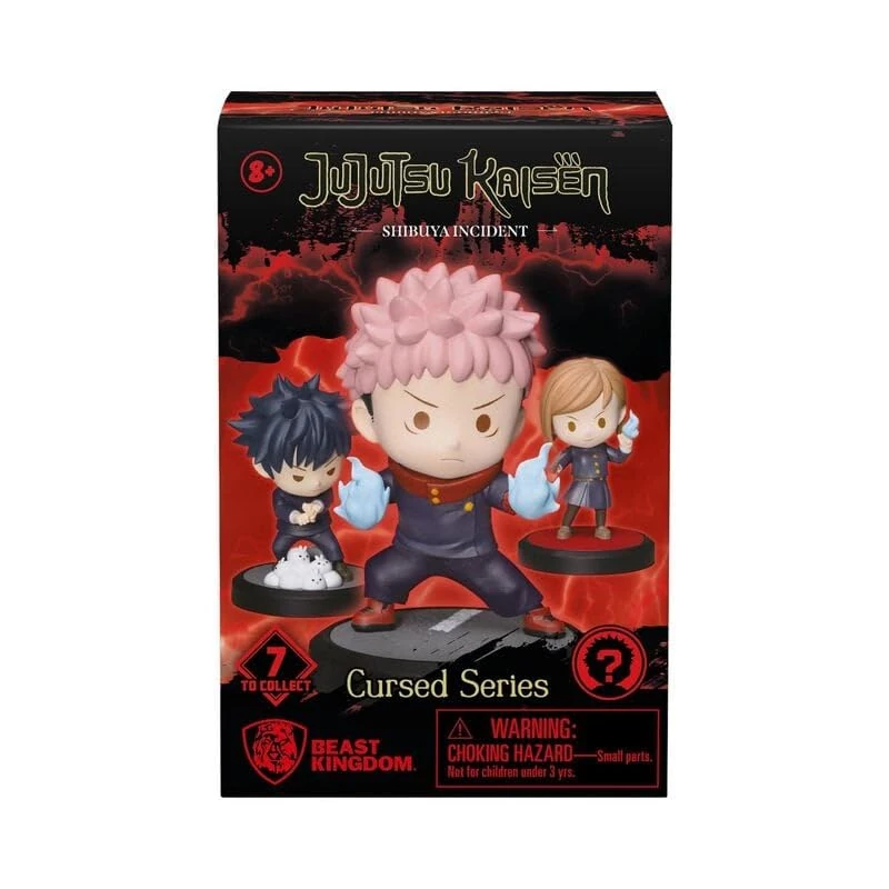 Jujutsu Kaisen Hero Box Cursed Series Mini Figures 8 cm Display (6)