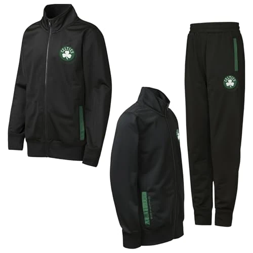 NBA Boston Celtics Black Track Set - Image 1