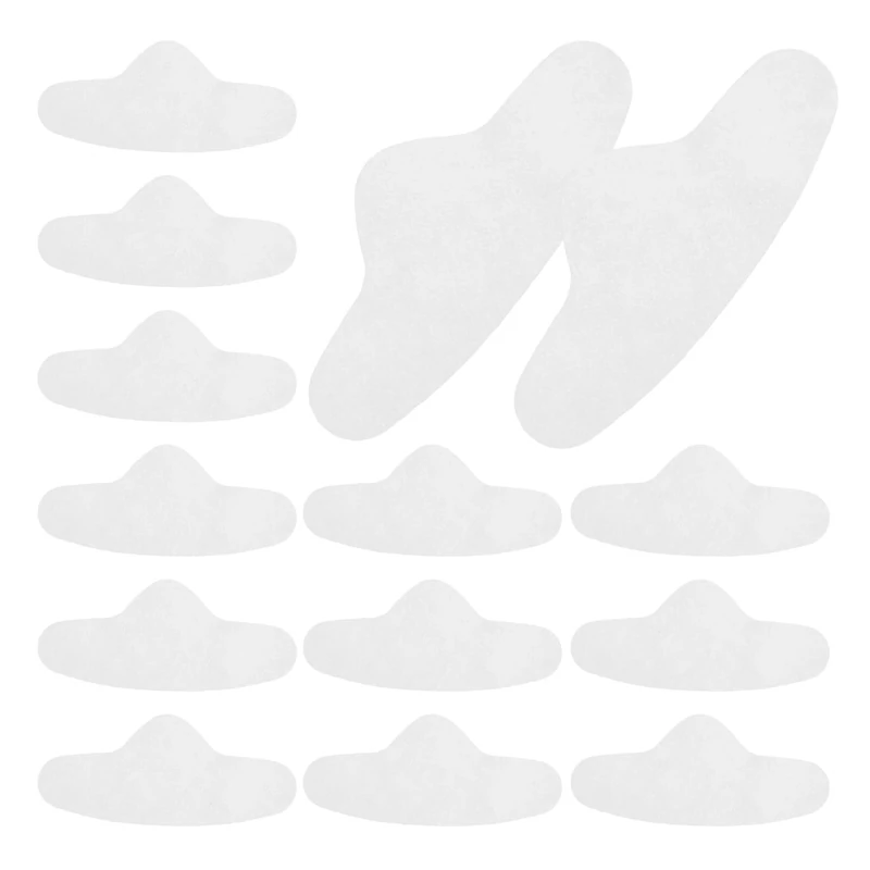 SHERCHPRY 500pcs Disposable Nose Patches Non Woven Nose Cleaning Strips for Zone Pores Extractor Pore Cleansers