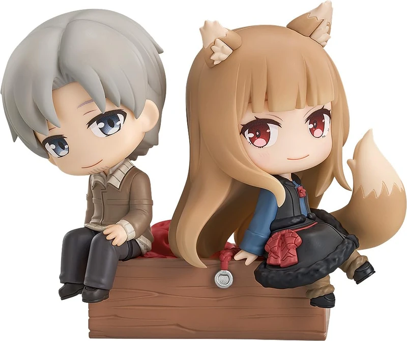 Spice and Wolf: Merchant Meets the Wise Wolf Mini Memory Mini Figure Lawrence & Holo 8 cm - Image 1