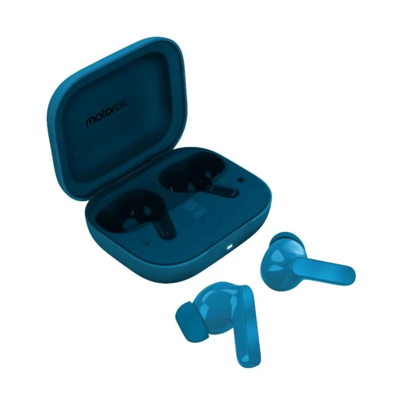 Motorola Moto Buds Bass Headset True Wireless Stereo (TWS) In-ear Calls/Music Bluetooth Blue