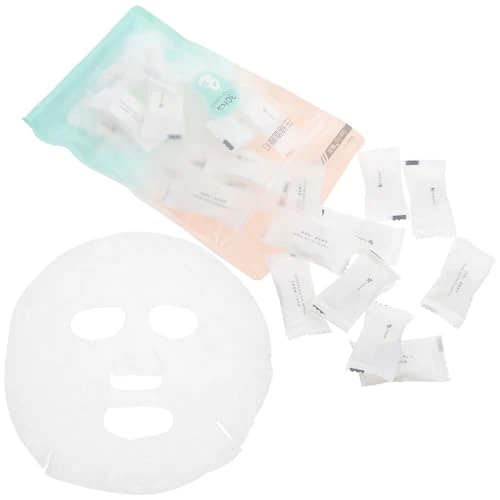 Healvian 30pcs Cotton Compressed Facial Masks Paper DIY Skin Care Portable Face Mask for Women Makeup Removal