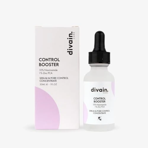 Control BOOSTER 30ml | Concentrated Serum with 10% Niacinamide + 1% Zinc PCA for Mixed-Oily Skin · Imperfections · Shine & Uniform Tone | divain.Care