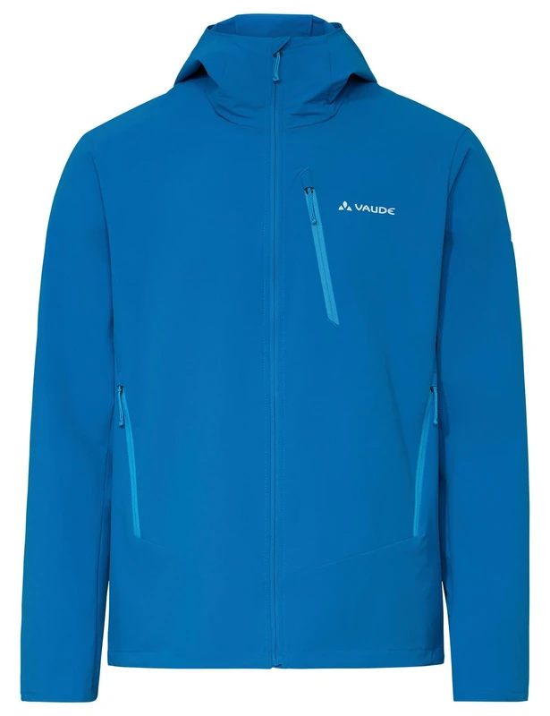 VAUDE Men's Tekoa Jacket II, Versatile, Lightweight Men's Jacket for Mountain Adventures, Made of Durable Softshell Material, Wind and Water Resistant