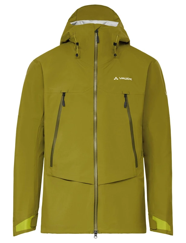 VAUDE Men's Croz Alpine 3L Jacket, Lightweight, Durable Men's Hardshell Jacket for Alpinists, Waterproof, Windproof and Highly Breathable