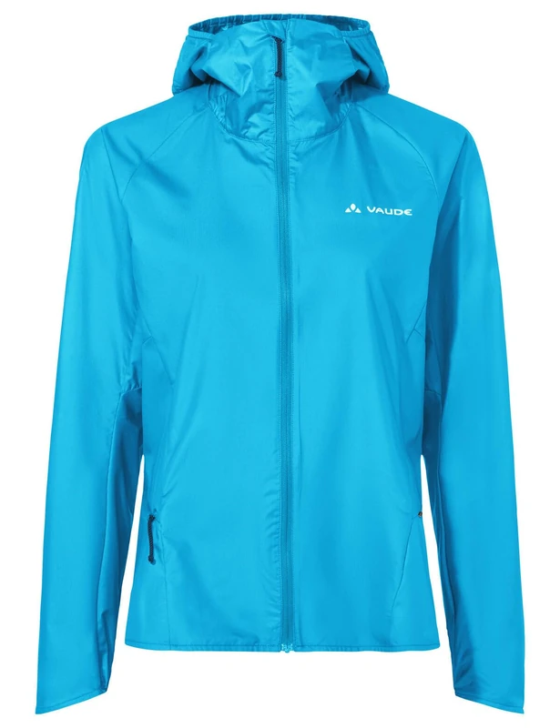 VAUDE Women's Scopi Wind Jacket, Lightweight, Small Packable Women's Wind Jacket for Mountain Tours, Part Circulation Concept, Perforation Under the Arms for Improved Ventilation - Image 1