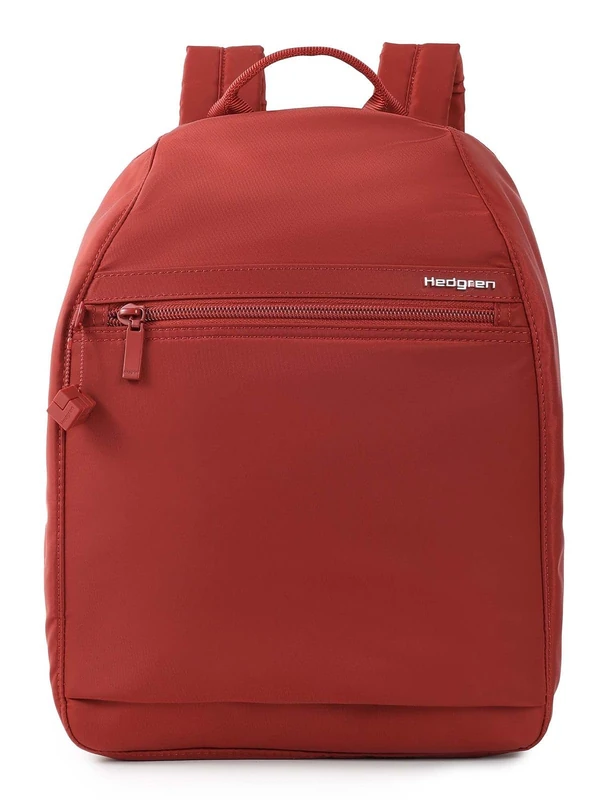 Hedgren Backpack Large + Rfid Unisex Adult Backpack, Dahlia Red, One Size, Casual
