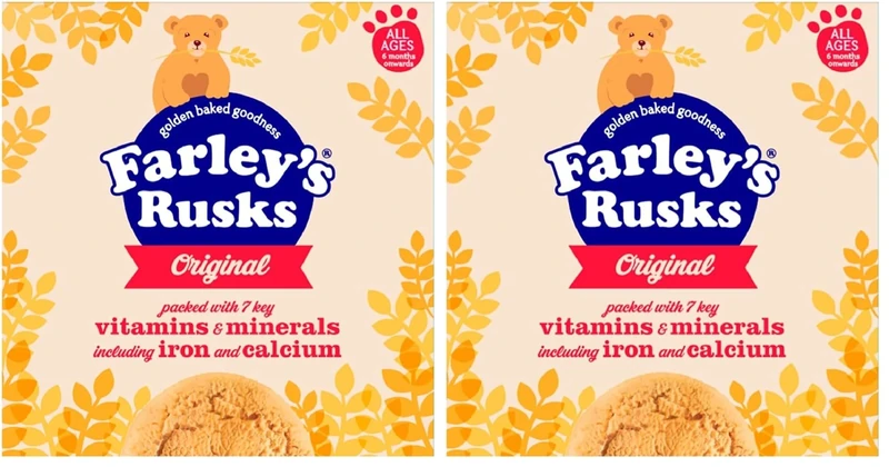 Heinz Farley's Original Rusks 300g (Pack of 2)