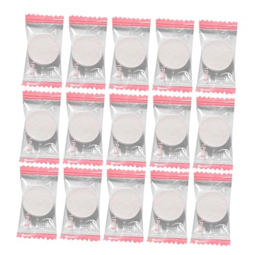TEHAUX 20pcs Compressed Facial Mask Tablets Non-Woven Fabric Skin Care Face Sheet Masks for Travel and Home Use