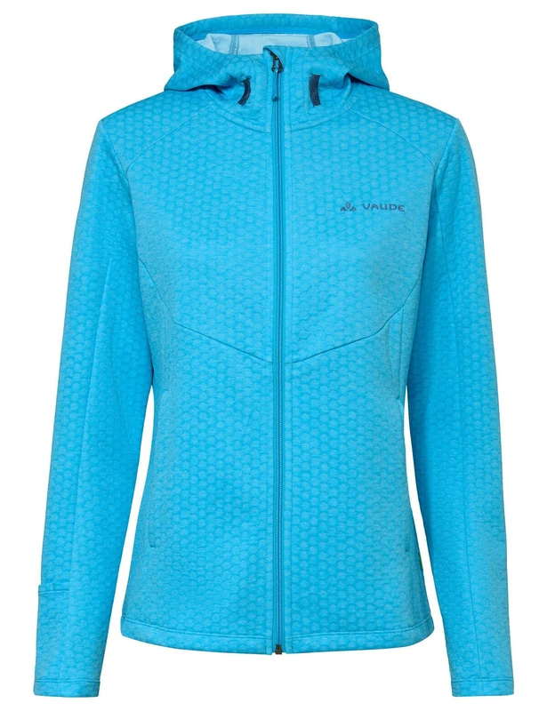 VAUDE Women's Skomer Hiking Hoody, Multifunctional Fleece Hoodie for Women, Part of Circulatory Concept, Warm, Soft and Breathable