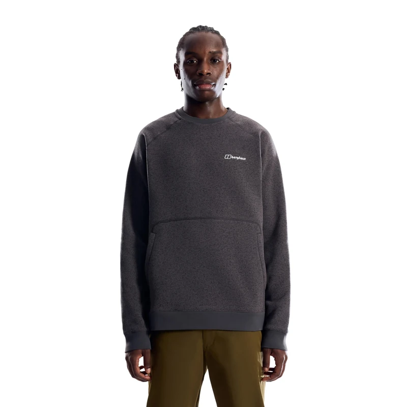 Berghaus Men's Ashbrooke Jumper, Bottle Blue Marl, S