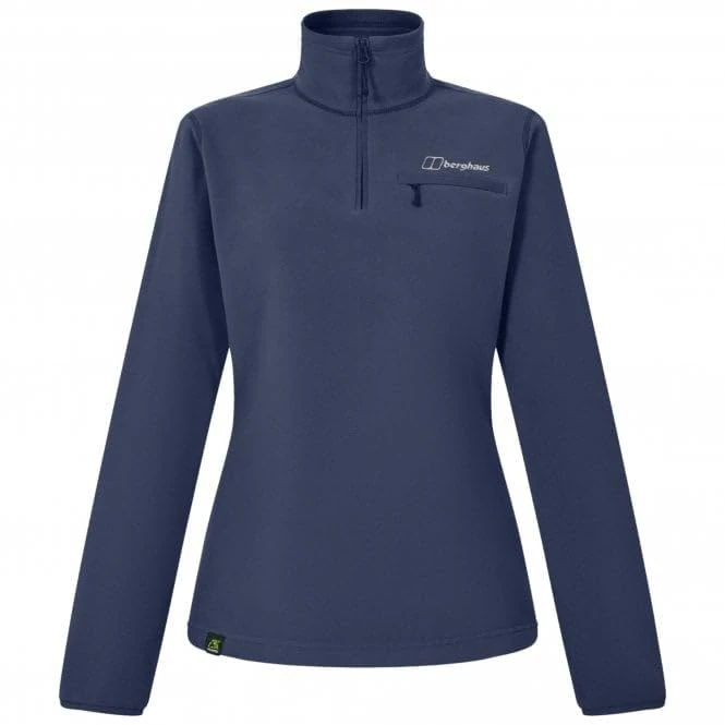 Berghaus Women's Prism 2.0 Micro Half Zip Fleece, Cheviot Green, 14
