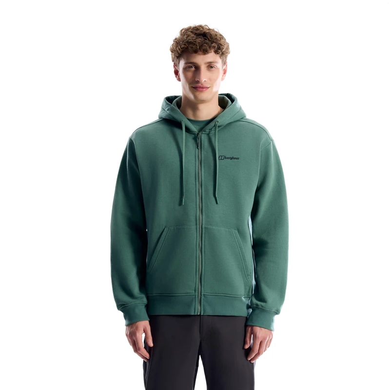 Berghaus Men's Essential Logo Full Zip Hoodie - XS