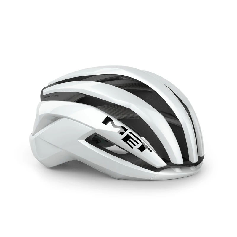 MET Trenta 3K Bike Helmet, Carbon White, Size S