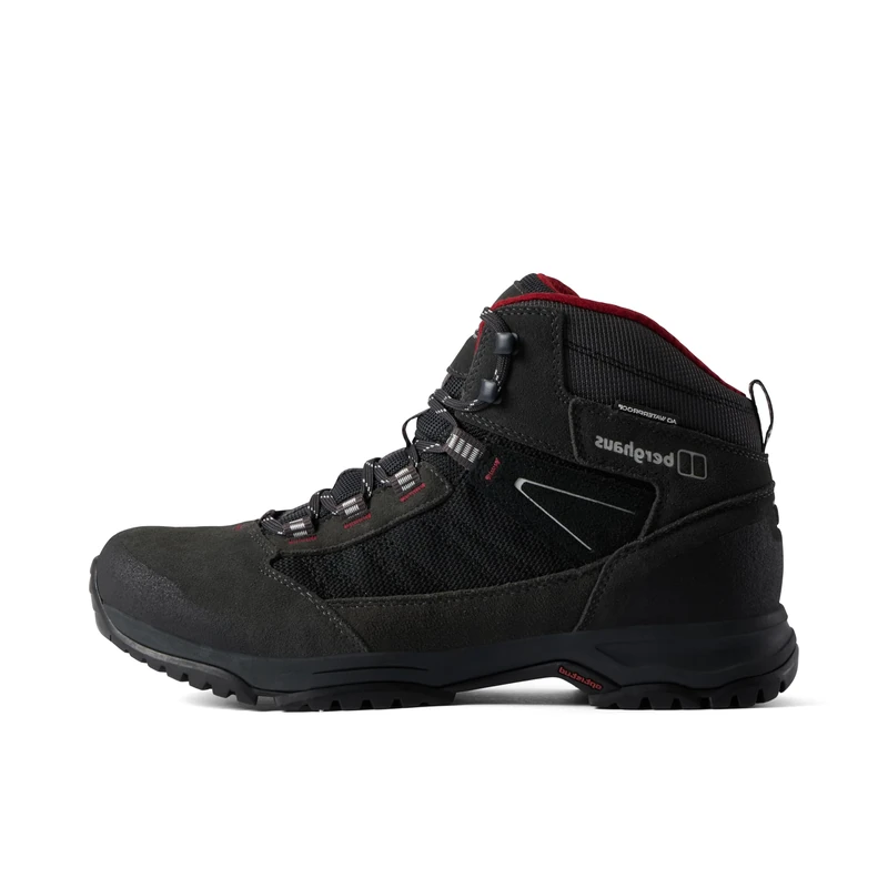 Berghaus Men's Expeditor Trek AQ Boot, Grey/Black/Red, 11.5