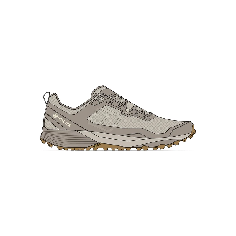 Berghaus Women's Vc26 GTX Shoe, Stone/Taupe/Gum, 5.5