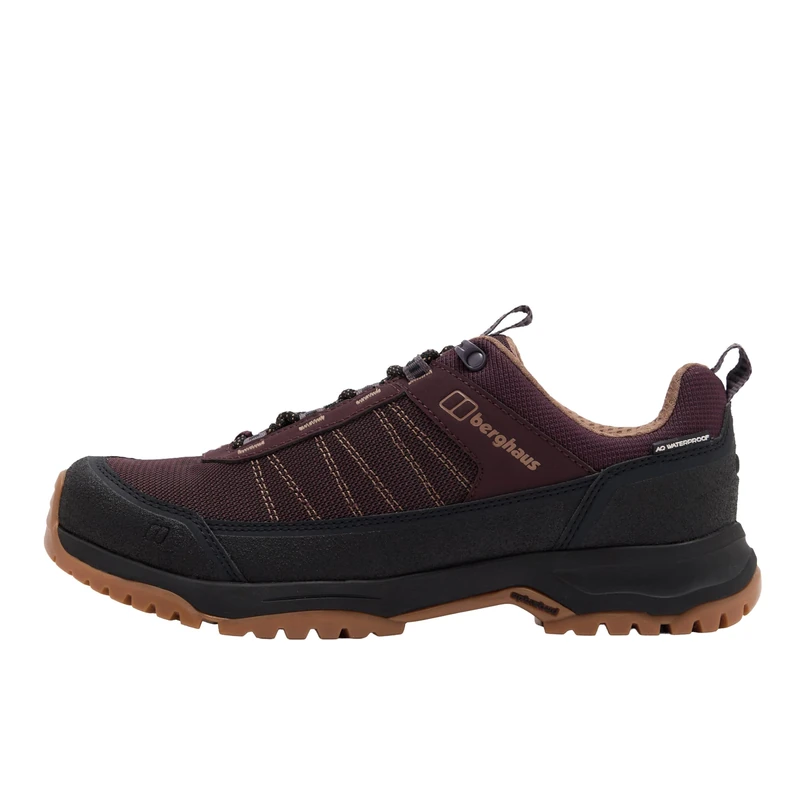 Berghaus Women's Expeditor AQ Shoe, Black/Stone/Off-White, 5