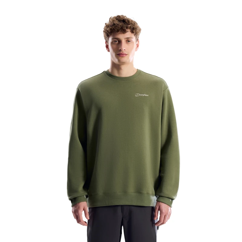 Berghaus Men's Essential Logo Sweatshirt, Zephyr, S