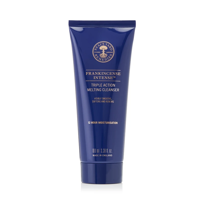 Neal's Yard Remedies Frankincense Intense Triple Action Melt Cleanser, Natural Ingredients for Clear, Bright Skin, Vegan & Cruelty-Free, 100ml