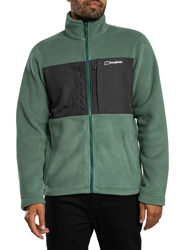 Berghaus Men's Prism Guide Interactive Full Zip Fleece Jacket, Otherside, L