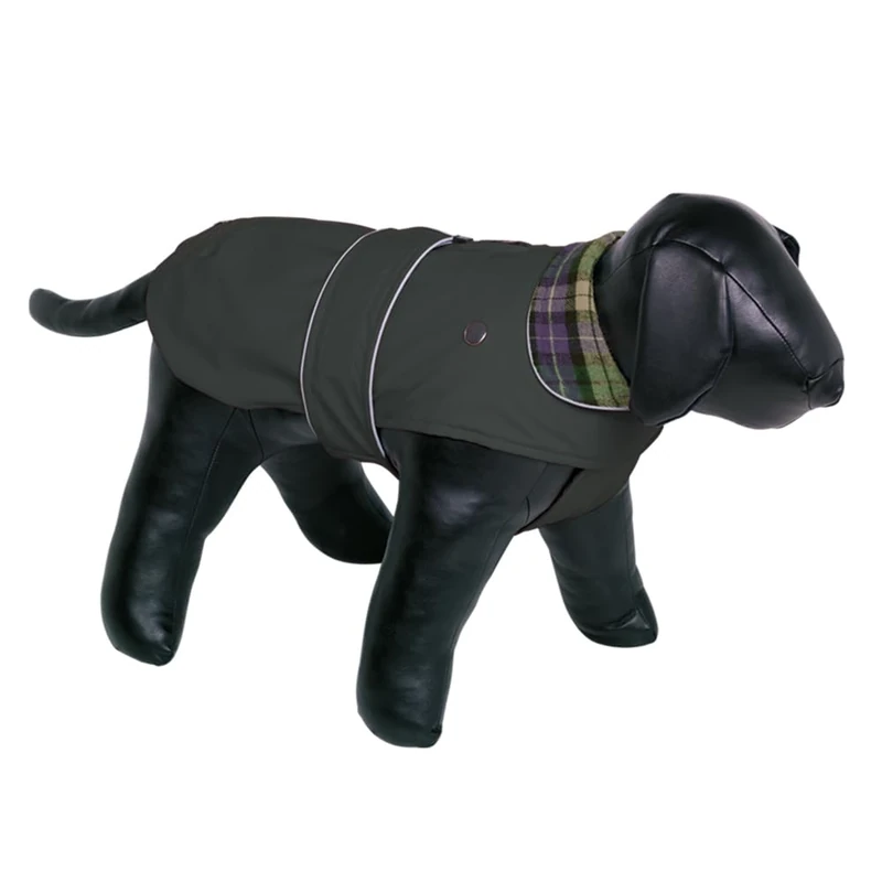 Nobby Sela Dog Coat 40 cm Dark Green